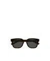 Saint Laurent Square-frame Sunglasses In Black