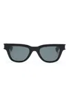 Saint Laurent Square-frame Sunglasses In Black