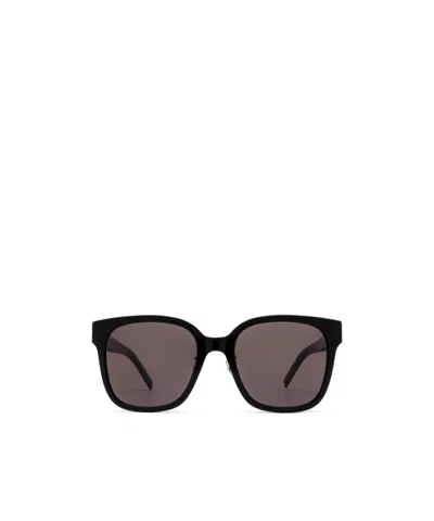 Saint Laurent Square-frame Sunglasses In Black