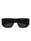 Saint Laurent Square-frame Sunglasses In Black