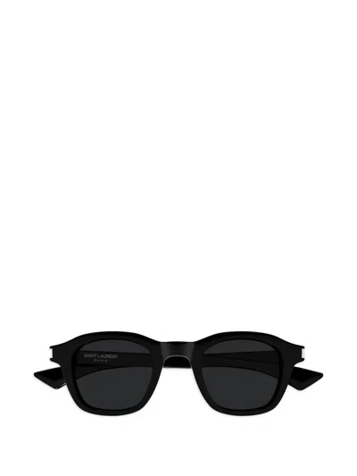 Saint Laurent Square-frame Sunglasses In Black