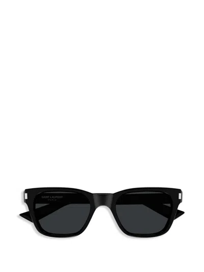 Saint Laurent Sl 874 Linea Corner Angle 001 Black Sunglasses