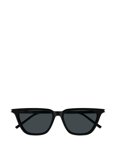 Saint Laurent Square-frame Sunglasses In Black