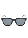 Saint Laurent Square-frame Sunglasses In Black