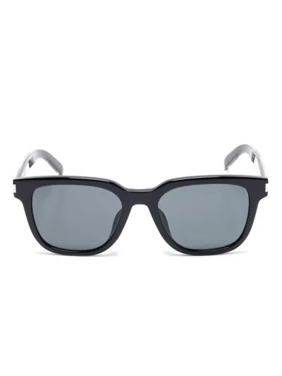 Saint Laurent Square-frame Sunglasses In Black