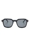 Saint Laurent Square-frame Sunglasses In Black
