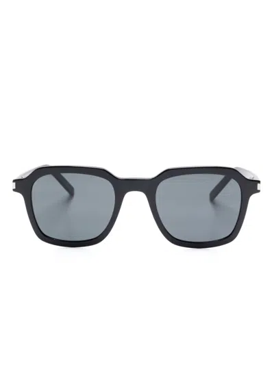 Saint Laurent Square-frame Sunglasses In Black