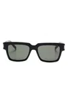 Saint Laurent Square-frame Sunglasses In Black