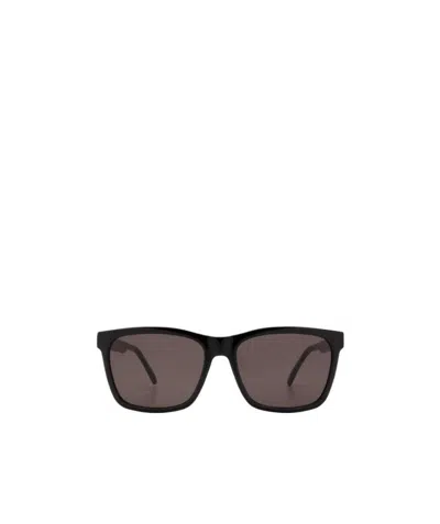 Saint Laurent Square-frame Sunglasses In Black