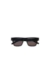Saint Laurent Square-frame Sunglasses In Black