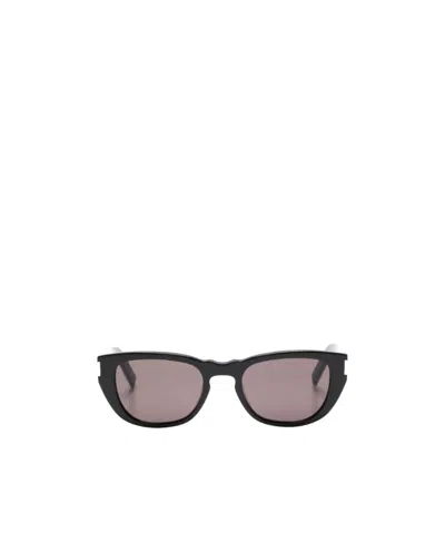 Saint Laurent Square-frame Sunglasses In Black