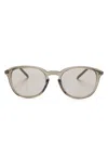 Saint Laurent Square-frame Sunglasses In Brown