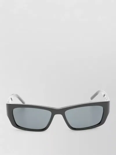 Saint Laurent Square Frame Sunglasses High Fashion Silhouette In Blue