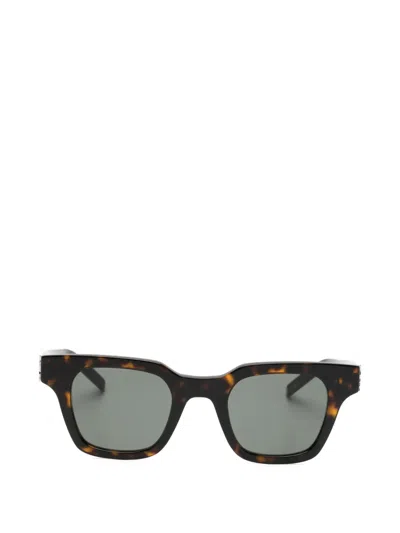 Saint Laurent Square-frame Sunglasses In Multi