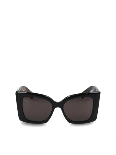 Saint Laurent Square Frame Sunglasses In Multi