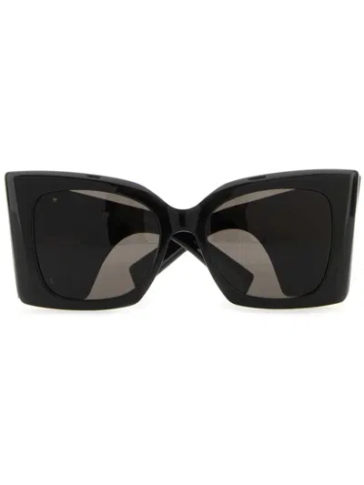 Saint Laurent Square-frame Sunglasses With Tinted Lenses In Black
