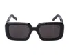 Saint Laurent Square-frame Tinted Sunglasses In Black