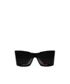 Saint Laurent Sl M119 Blaze Oversize-frame Sunglasses In Black