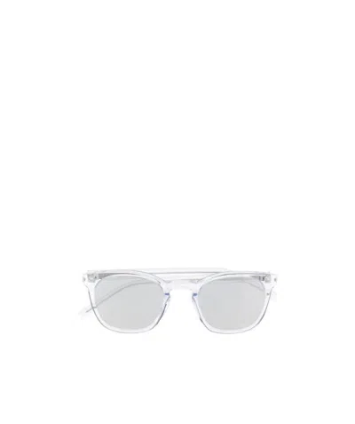 Saint Laurent Square-frame Tinted Sunglasses In Gray
