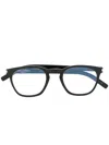 Saint Laurent Square-frames Glasses In Black