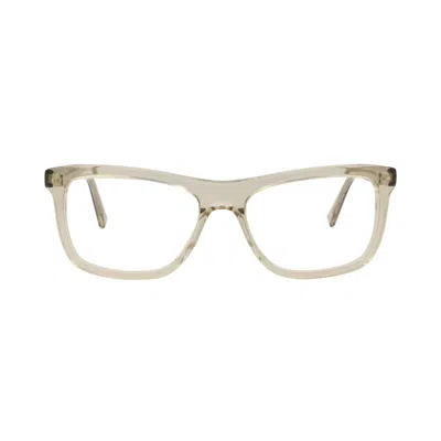 Pre-owned Saint Laurent Square Optical Glasses 'yellow/transparent' | Men's Size Onesize