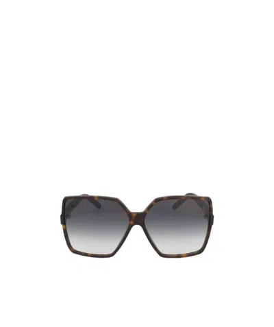 Saint Laurent Square Sunglasses In Black
