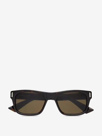 Saint Laurent Square Sunglasses In Black