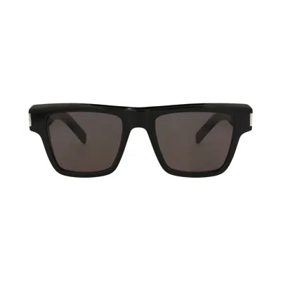 Pre-owned Saint Laurent Square Sunglasses 'black' | Men's Size Onesize