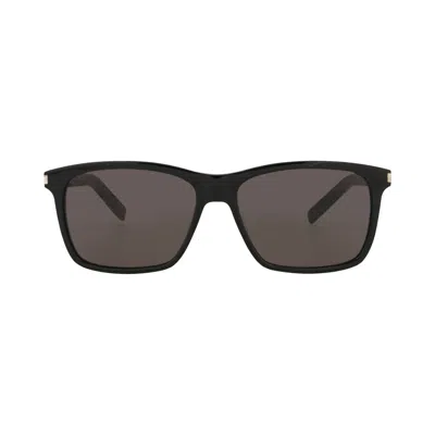 Pre-owned Saint Laurent Square Sunglasses 'black' | Men's Size Onesize