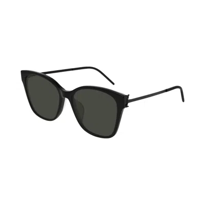 Pre-owned Saint Laurent Square Sunglasses 'black' | Women's Size Onesize