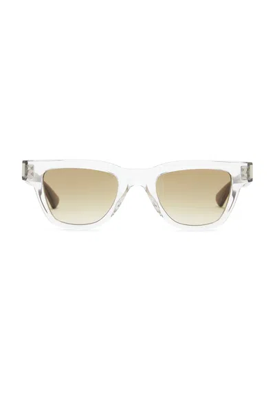 Saint Laurent Square Sunglasses In White