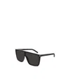 Saint Laurent Square Sunglasses In Gray