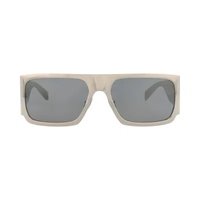 Pre-owned Saint Laurent Square Sunglasses 'silver' | Men's Size Onesize