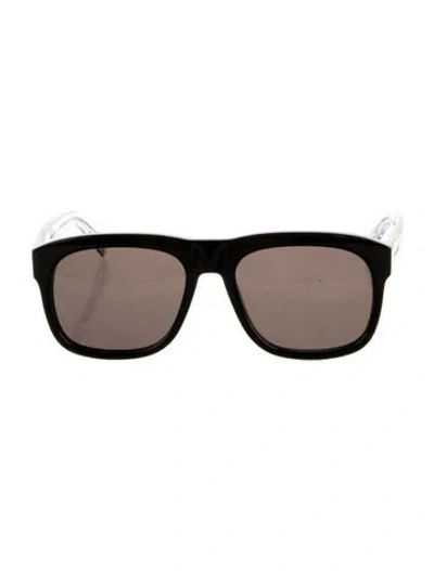 Pre-owned Saint Laurent Square Tinted Sunglasses In Multi