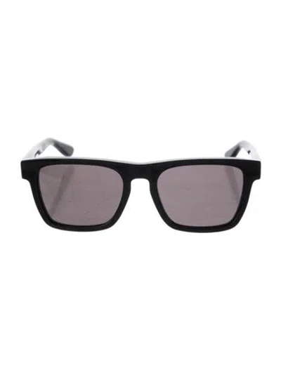 Pre-owned Saint Laurent Square Tinted Sunglasses W/ Tags In Black