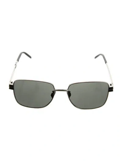 Pre-owned Saint Laurent Square Tinted Sunglasses W/ Tags In Multi