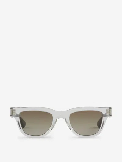 Saint Laurent Square Wellington Sunglasses In Neutral