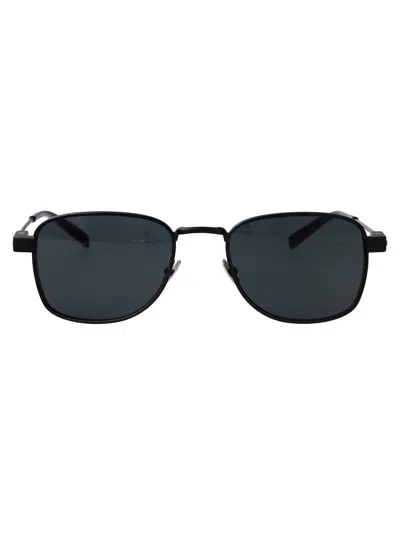Saint Laurent Squared Sunglasses Sl 741 001 In Multi