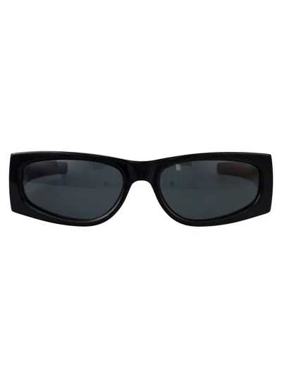 Saint Laurent Sl M140 Sunglasses In Black-black-black