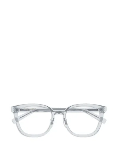 Saint Laurent 스퀘어 프레임 안경 In White