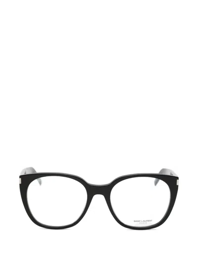 Saint Laurent Square-frame Glasses In Black