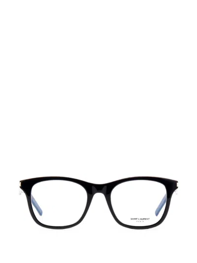 Saint Laurent Square-frame Glasses In Black