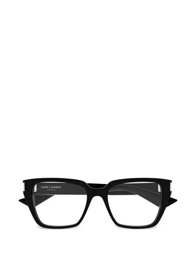 Saint Laurent Square-frame Glasses In Black