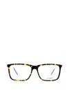 Saint Laurent Square-frame Glasses In Brown