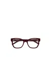 Saint Laurent Square-frame Glasses In Green
