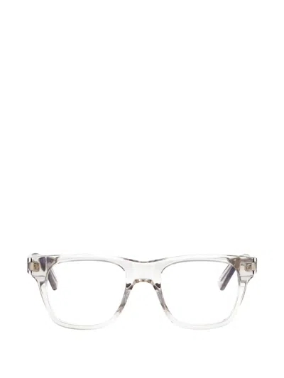 Saint Laurent Square-frame Glasses In Gray