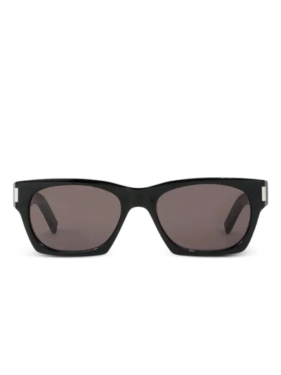 Saint Laurent Square-frame Sunglasses In Black