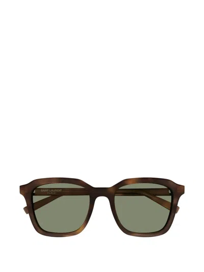 Saint Laurent Square-frame Sunglasses In Multi