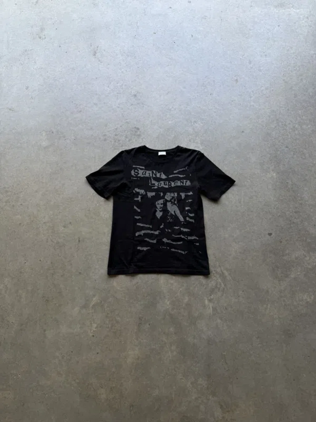 Pre-owned Saint Laurent Ss20 Sex Pistols Knitted Shirt | ModeSens