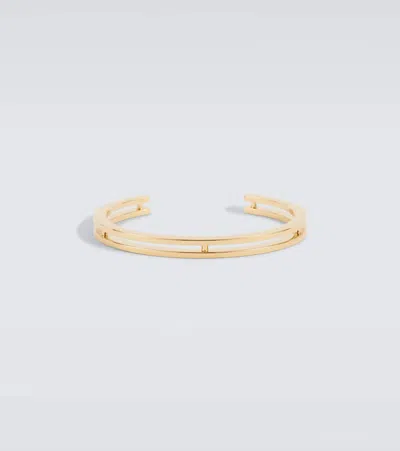 Saint Laurent Stacking Bangle In Gold